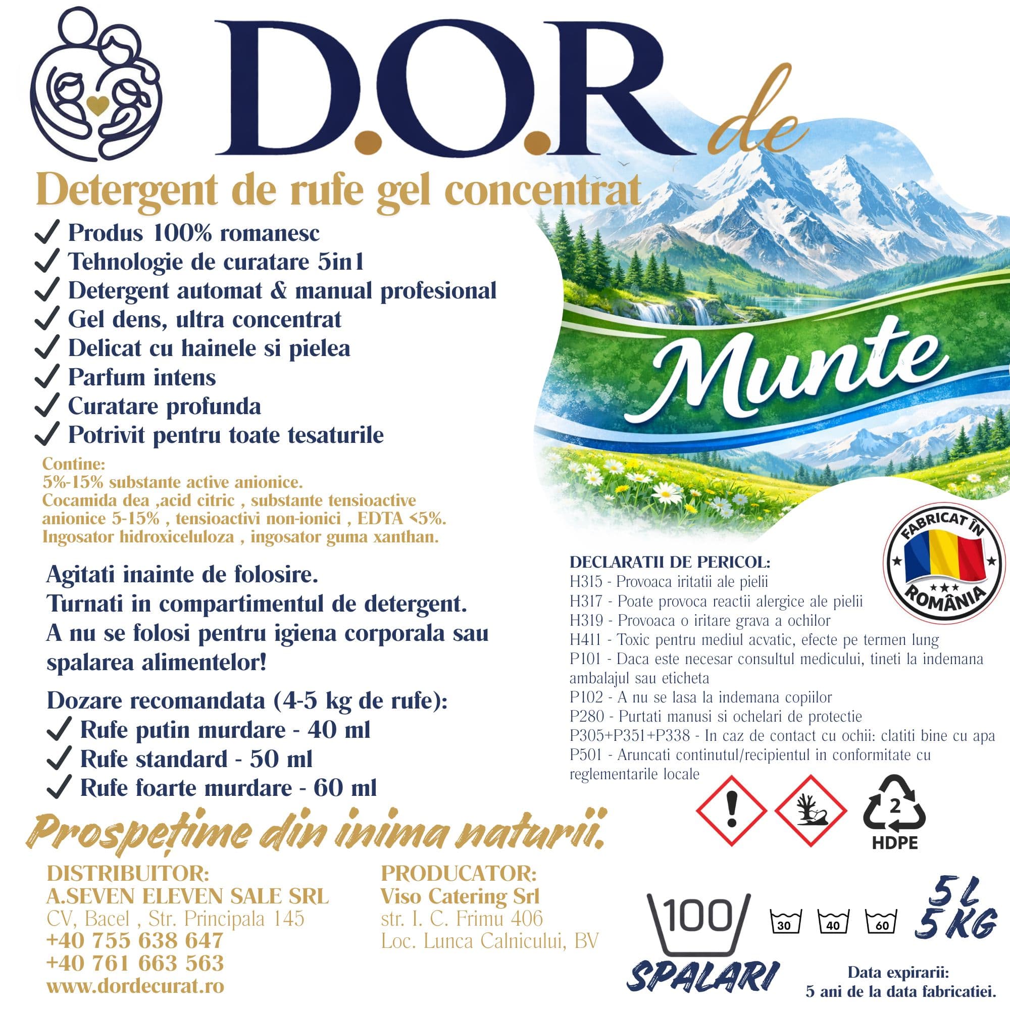 Detergent D.O.R de Munte 2
